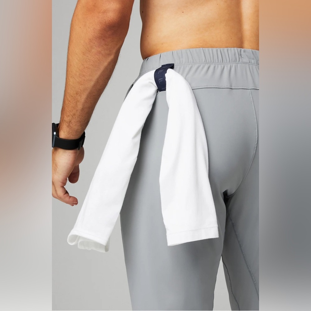 Mens Fabletics The One Jogger Training Athletic Pants - Shadow Grey Size Medium - Picture 3 of 8